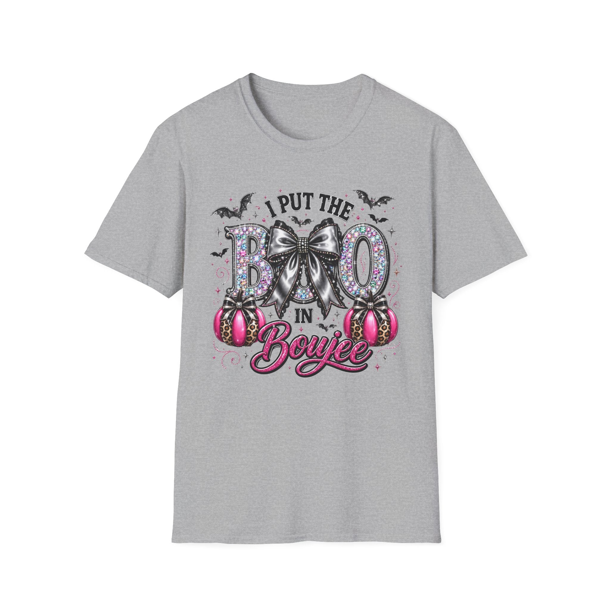 Boo in a Bow T-Shirt — I Put the Boo in Bowie Halloween Graphic Tee