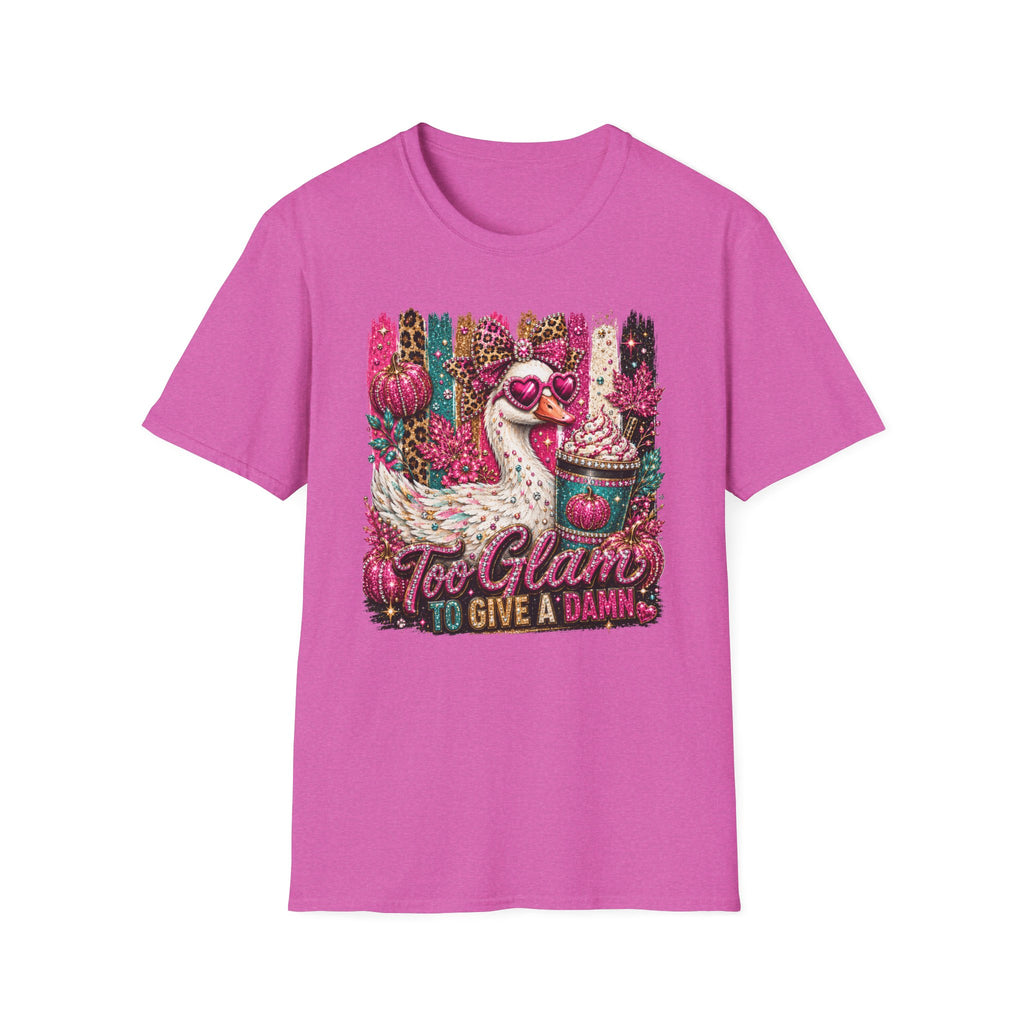 Too Glam To Give a Damn Flamingo T-Shirt