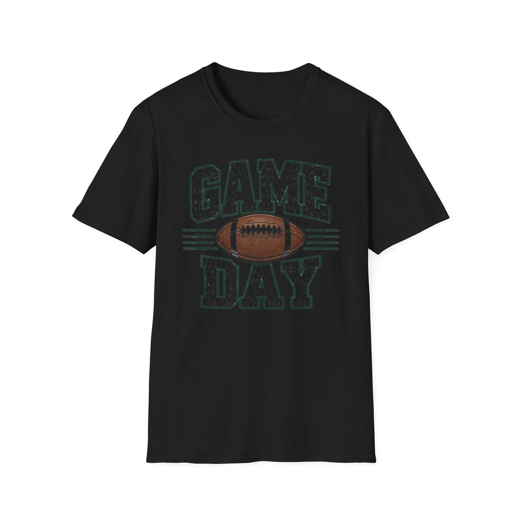Game Day Football T-Shirt — Retro Helmet & Ball Sports Tee