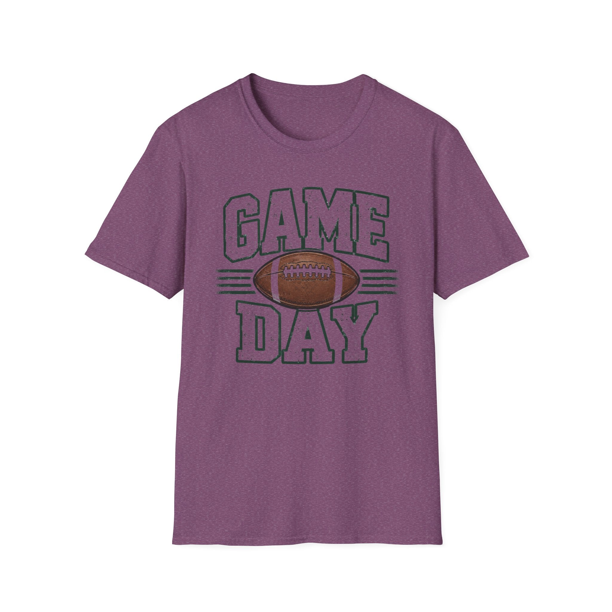 Game Day Football T-Shirt — Retro Helmet & Ball Sports Tee