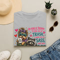 Funny ‘My Kind of Therapy’ Raccoon & Trash Panda T-Shirt — Sass & No Coffee Humor