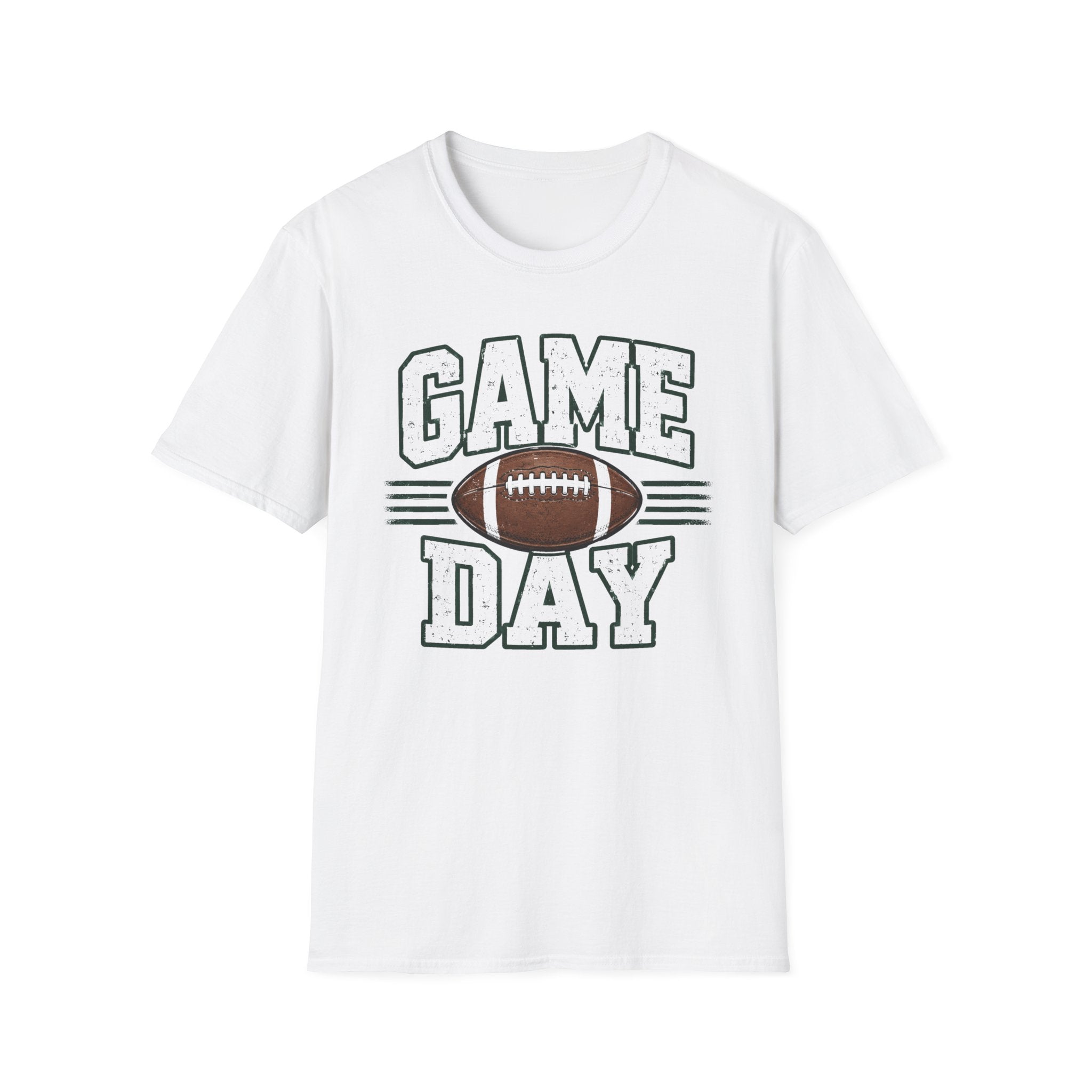 Game Day Football T-Shirt — Retro Helmet & Ball Sports Tee