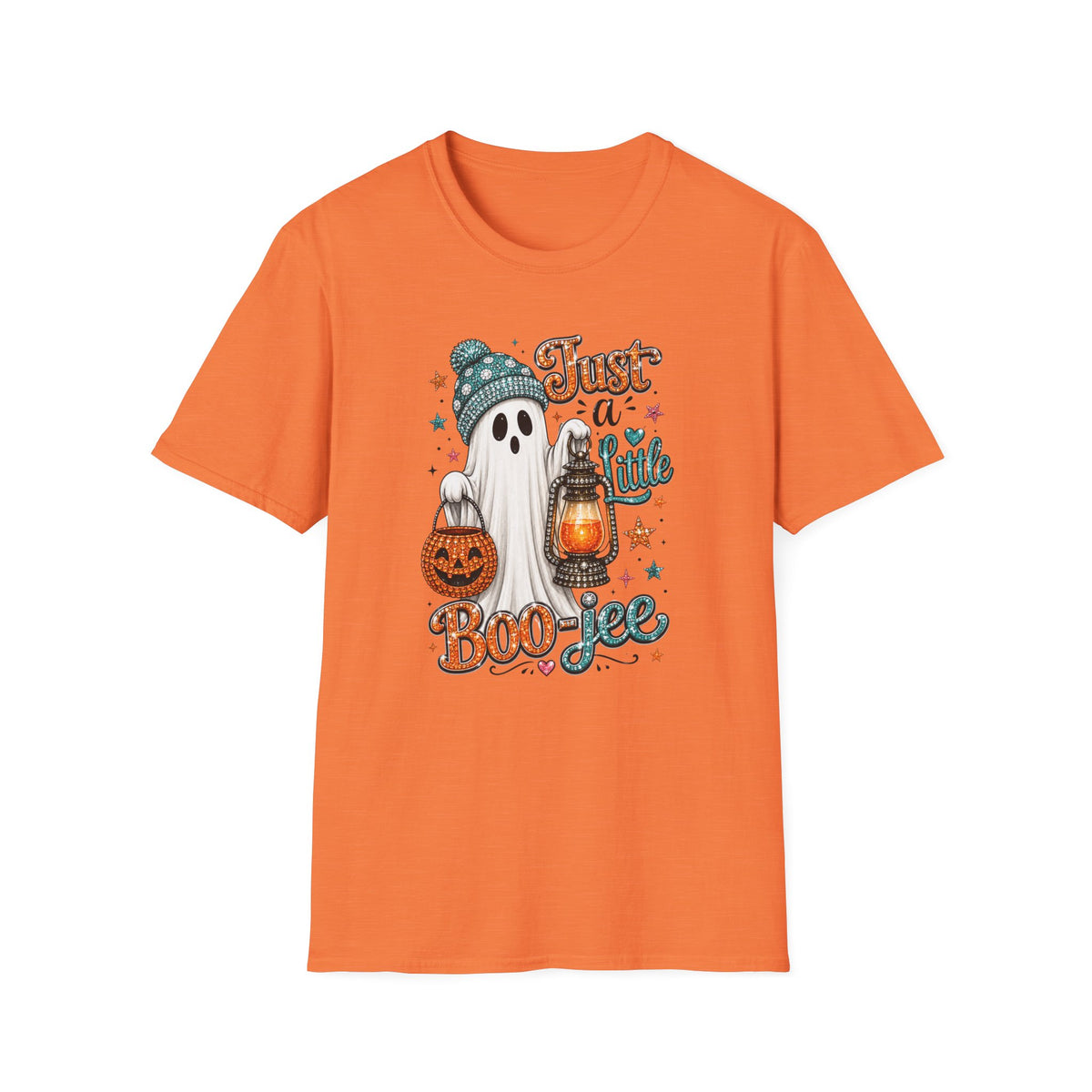 Just a Little Boo-tee T-Shirt — Cute Ghost Halloween Graphic Tee