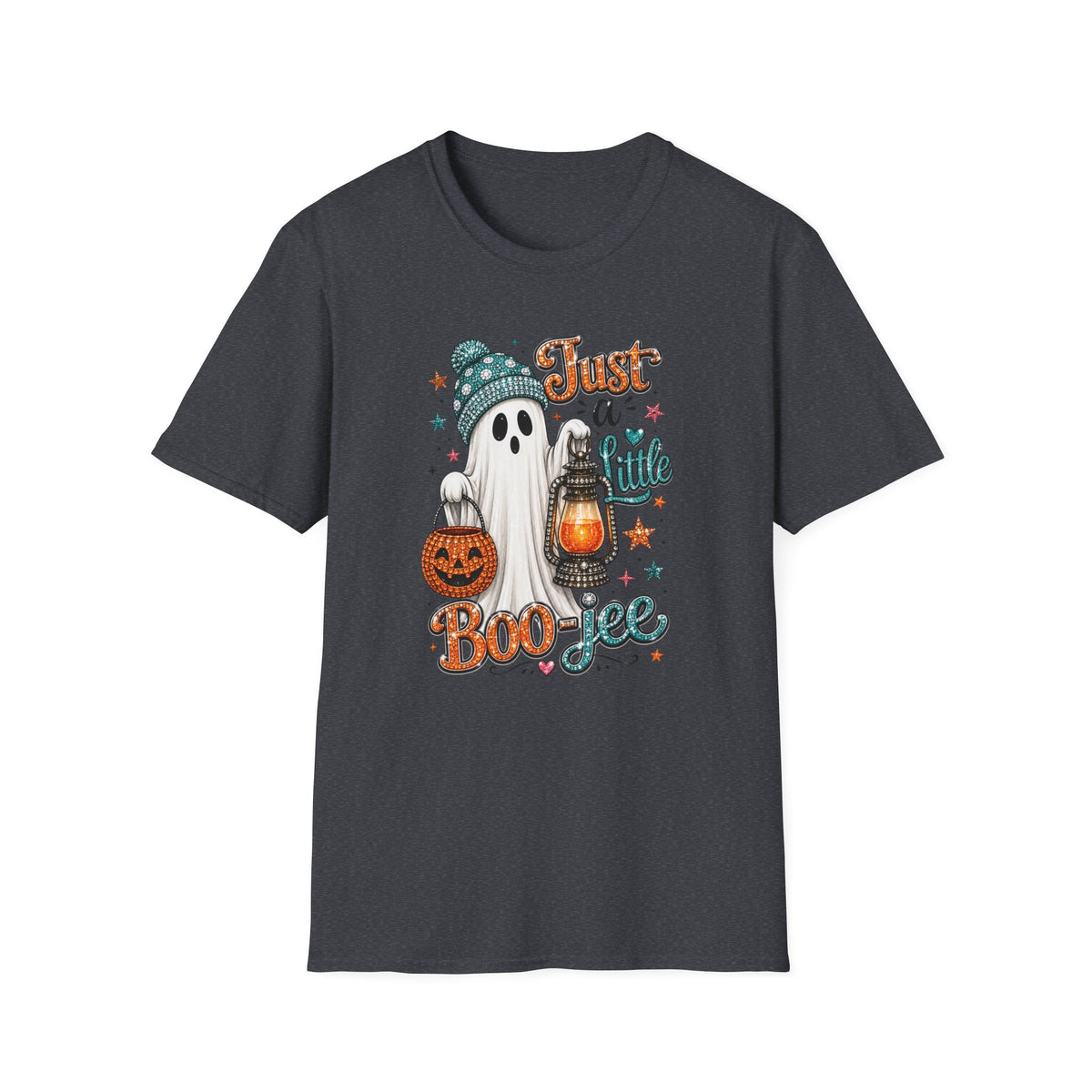 Just a Little Boo-tee T-Shirt — Cute Ghost Halloween Graphic Tee